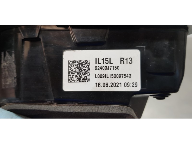 Recambio de piloto trasero izquierdo interior para kia ceed sportswagon tech referencia OEM IAM 92403J7150  