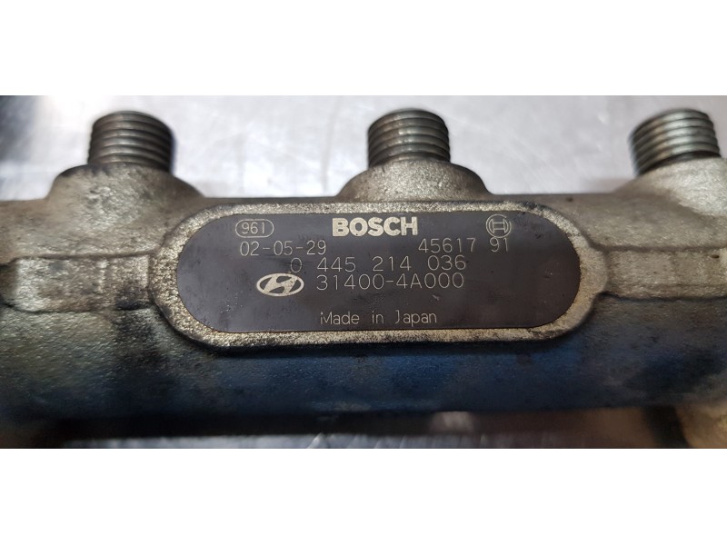 Recambio de rampa inyectora para kia sorento 2.5 crdi ex referencia OEM IAM 314004A000  