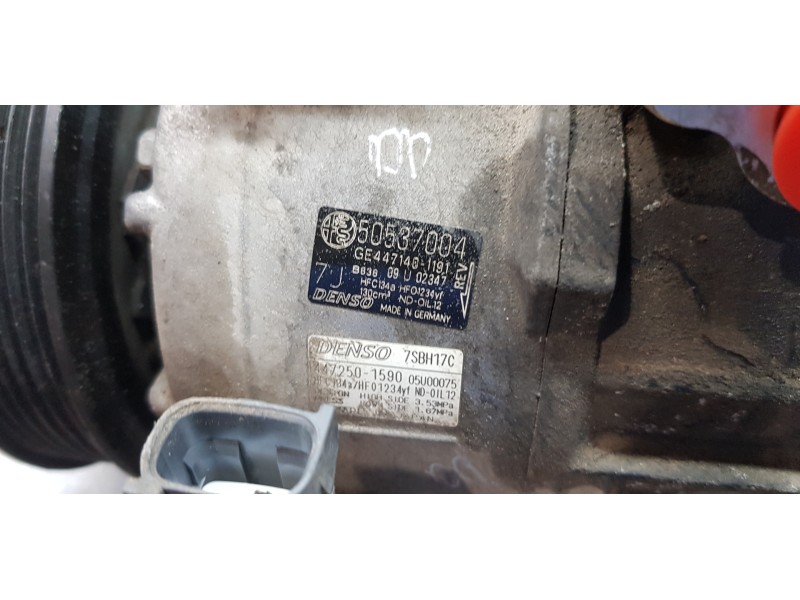 Recambio de compresor aire acondicionado para alfa romeo stelvio (630) basis q4 referencia OEM IAM 50537004 GE4471401191 