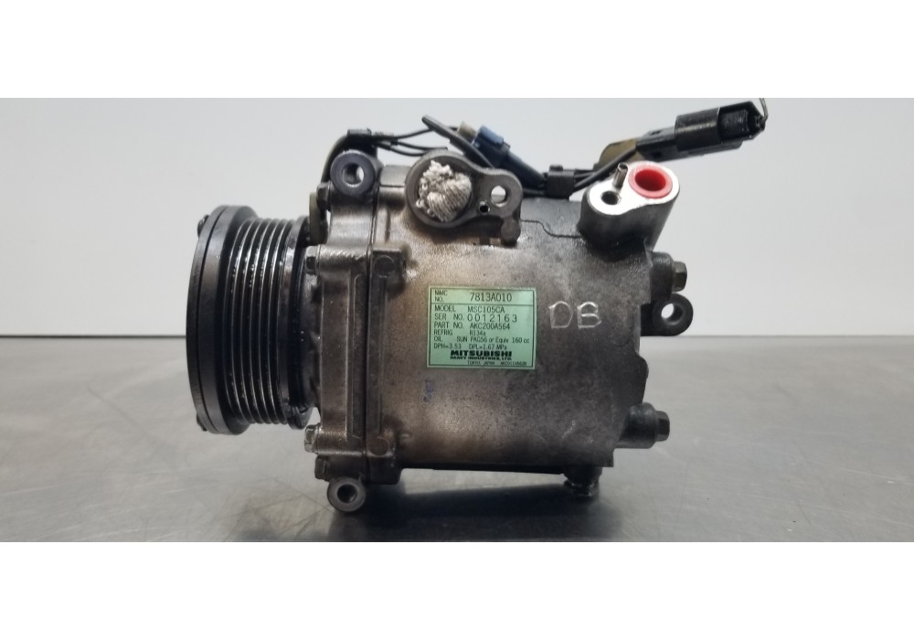 Recambio de compresor aire acondicionado para mitsubishi grandis (na0w) 2.0 di d referencia OEM IAM 7813A010 MSC105CA 