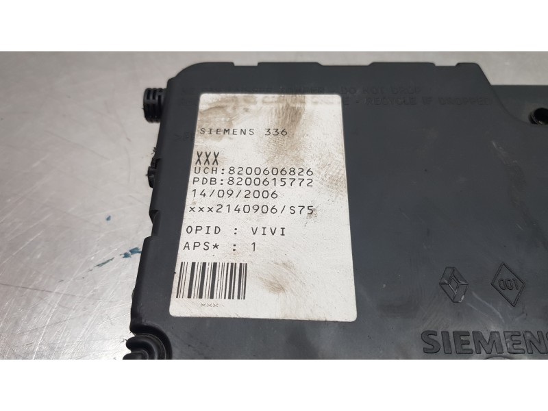 Recambio de modulo electronico para renault megane ii berlina 5p authentique referencia OEM IAM 8200606826   Recambio de modulo electronico para renault megane ii berlina 5p authentique referencia OEM IAM 8200606826