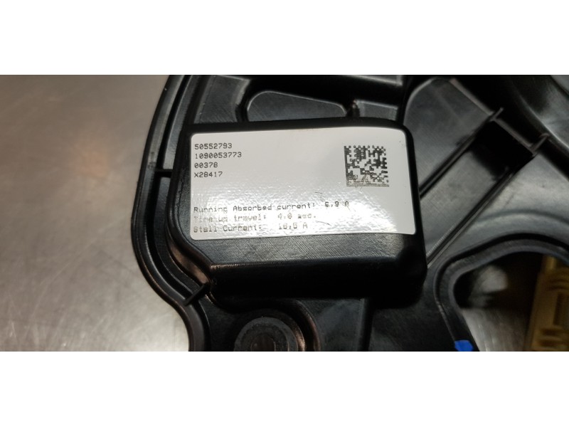 Recambio de elevalunas delantero derecho para alfa romeo stelvio (630) basis q4 referencia OEM IAM 6000626596 0130822068 5055279