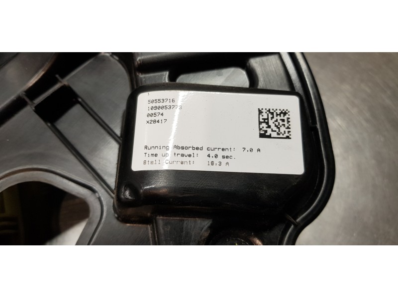 Recambio de elevalunas delantero izquierdo para alfa romeo stelvio (630) basis q4 referencia OEM IAM 6000626597 50553716 0130822