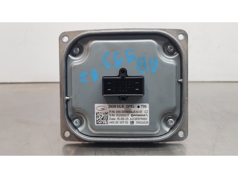 Recambio de centralita faros xenon para opel astra k lim. 5türig business referencia OEM IAM 39024626  