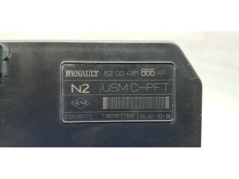 Recambio de caja reles / fusibles para renault megane ii berlina 5p authentique referencia OEM IAM 8200481866   Recambio de caja reles / fusibles para renault megane ii berlina 5p authentique referencia OEM IAM 8200481866