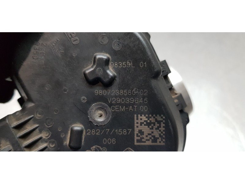 Recambio de caja mariposa para peugeot 308 sw active referencia OEM IAM 9807238580   Recambio de caja mariposa para peugeot 308 sw active referencia OEM IAM 9807238580