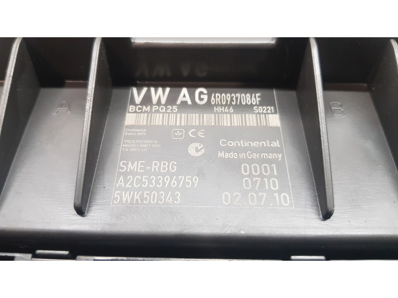 Recambio de modulo confort para seat ibiza st (6j8) style referencia OEM IAM 6R0937086F  