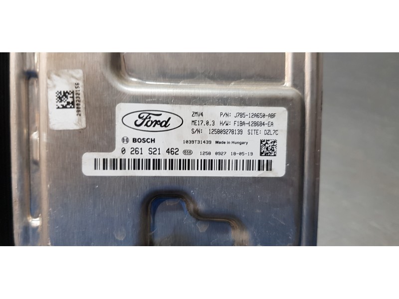 Recambio de centralita motor uce para ford ka+ essential referencia OEM IAM J7B512A650ABF  