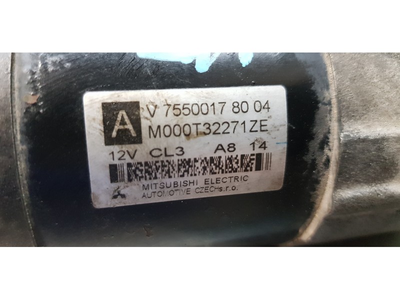 Recambio de motor arranque para peugeot 207 cc básico referencia OEM IAM V755001780   Recambio de motor arranque para peugeot 207 cc básico referencia OEM IAM V755001780