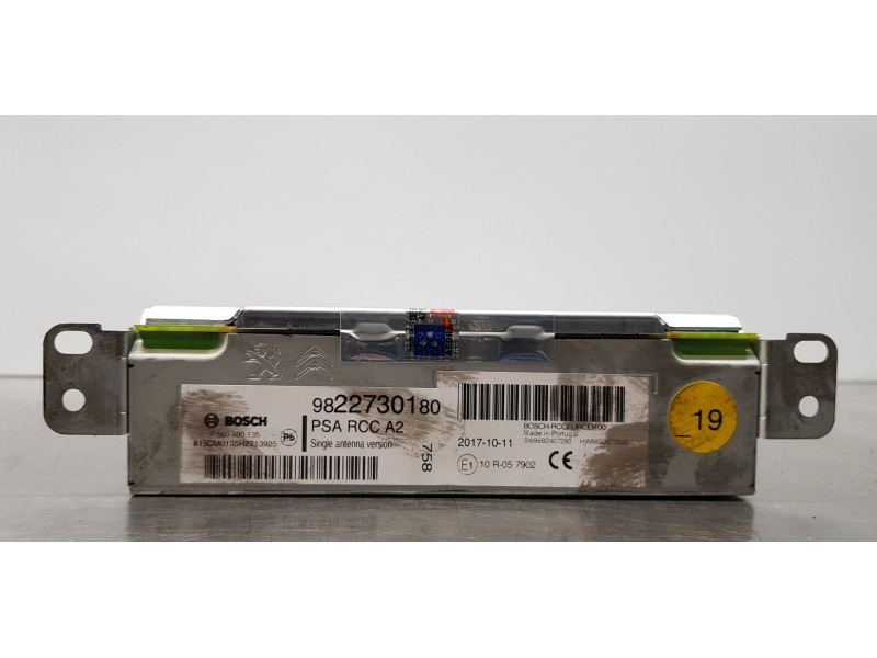Recambio de sistema audio / radio cd para peugeot 308 sw active referencia OEM IAM 9822730180  