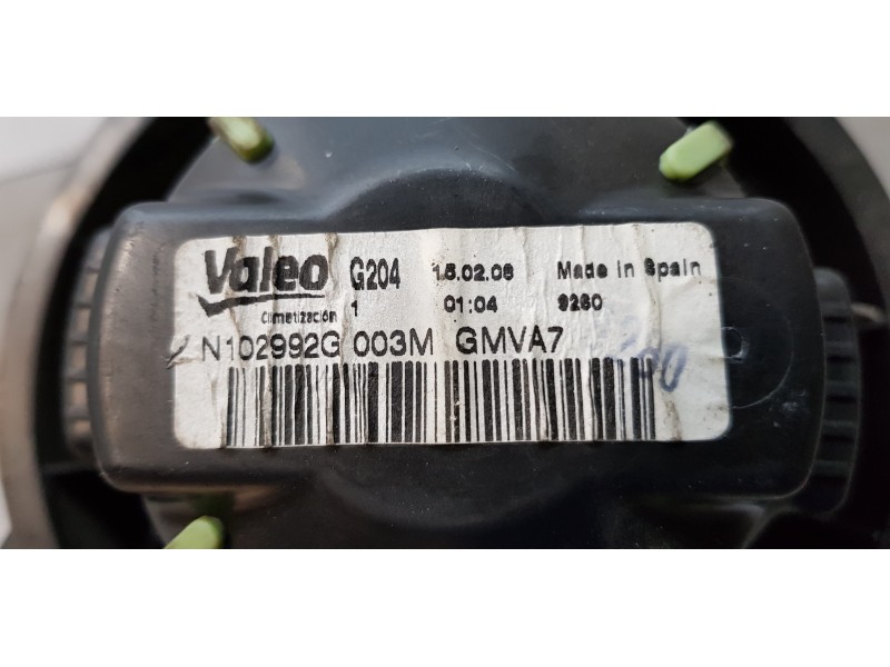 Recambio de motor calefaccion para peugeot 207 cc básico referencia OEM IAM 6441V5   Recambio de motor calefaccion para peugeot 207 cc básico referencia OEM IAM 6441V5