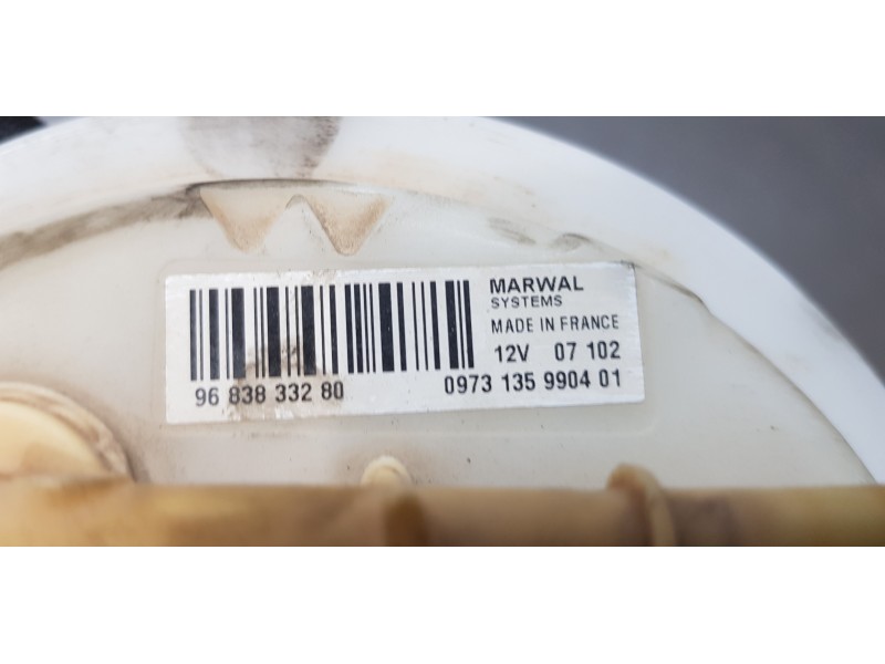 Recambio de aforador para citroen jumpy hdi 90 27 l1h1 furg. referencia OEM IAM 9683833280  