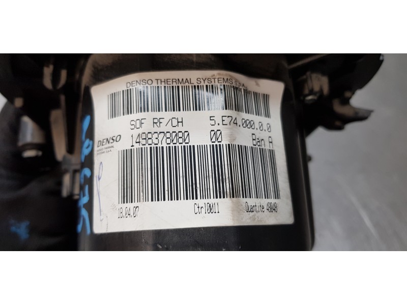 Recambio de motor calefaccion para citroen jumpy hdi 90 27 l1h1 furg. referencia OEM IAM 1498378080  