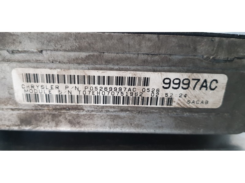 Recambio de centralita motor uce para chrysler neon (pl) 2.0 le referencia OEM IAM P05269997AC   Recambio de centralita motor uce para chrysler neon (pl) 2.0 le referencia OEM IAM P05269997AC