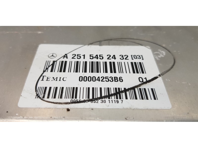 Recambio de centralita suspension para mercedes clase m (w164) 4matic referencia OEM IAM A2515452432  