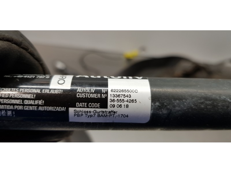 Recambio de kit airbag para opel zafira (c) family start/stop referencia OEM IAM    Recambio de kit airbag para opel zafira (c) family start/stop referencia OEM IAM