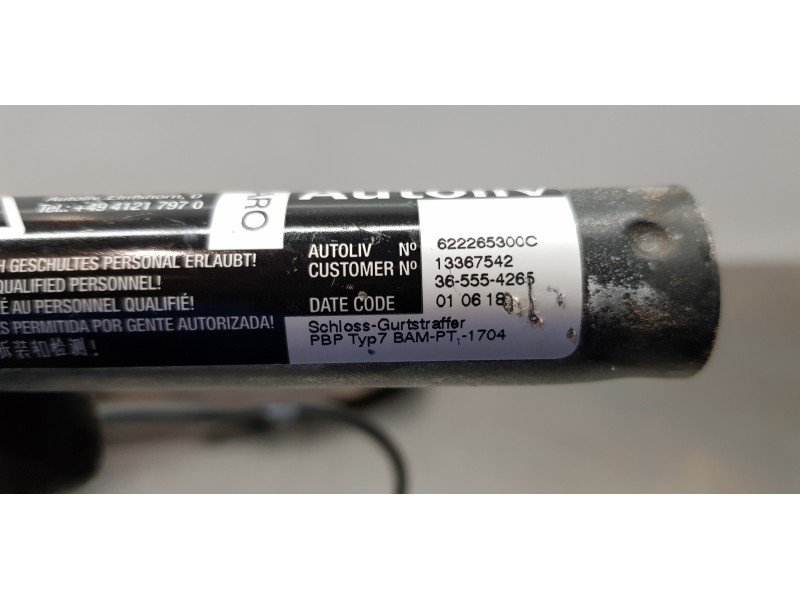 Recambio de kit airbag para opel zafira (c) family start/stop referencia OEM IAM    Recambio de kit airbag para opel zafira (c) family start/stop referencia OEM IAM