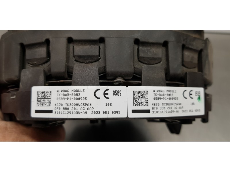 Recambio de kit airbag para seat toledo (kg3) reference referencia OEM IAM 5JB857009BEDI 6F0880201AG 34D959655B Recambio de kit airbag para seat toledo (kg3) reference referencia OEM IAM 5JB857009BEDI 6F0880201AG 34D959655B