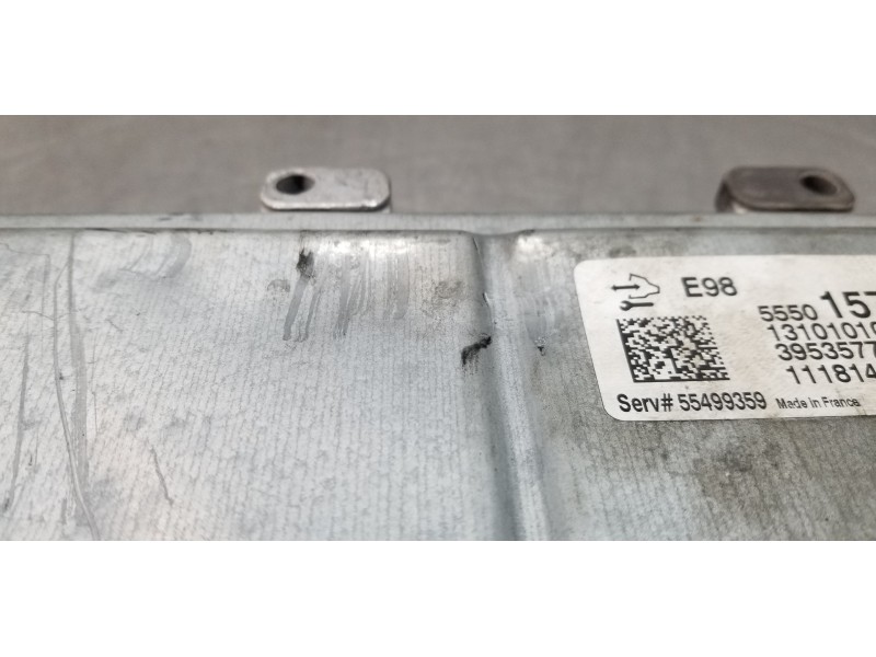 Recambio de centralita motor uce para opel zafira (c) family start/stop referencia OEM IAM 55501574 395357783  Recambio de centralita motor uce para opel zafira (c) family start/stop referencia OEM IAM 55501574 395357783