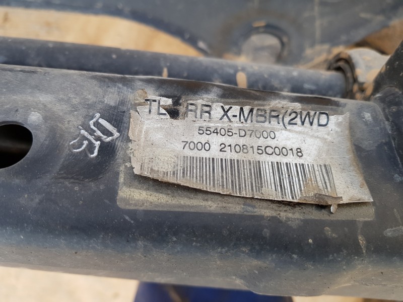 Recambio de puente trasero para hyundai tucson ix35 referencia OEM IAM 55405D7000  