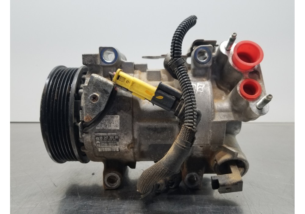 Recambio de compresor aire acondicionado para citroen ds 7 crossback bluehdi referencia OEM IAM 9834730080 9834730480 GE44174083