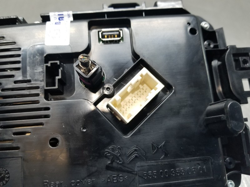 Recambio de cuadro instrumentos para citroen ds 7 crossback bluehdi referencia OEM IAM 9836548480  