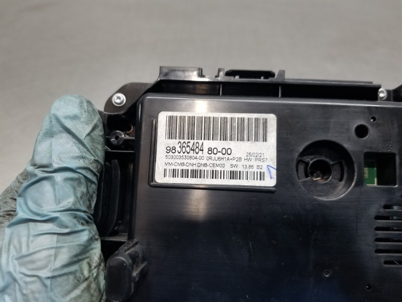 Recambio de cuadro instrumentos para citroen ds 7 crossback bluehdi referencia OEM IAM 9836548480  