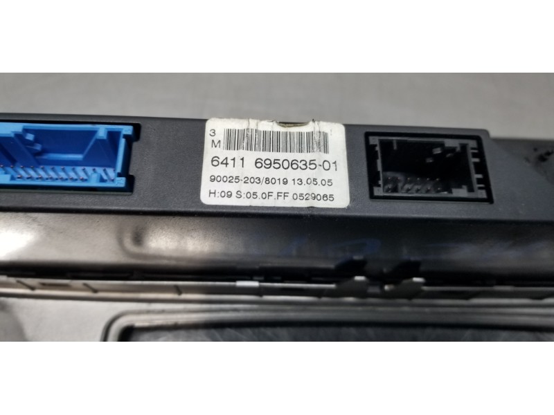 Recambio de mando climatizador para bmw serie 6 cabrio (e64) 645ci referencia OEM IAM 64116950635  