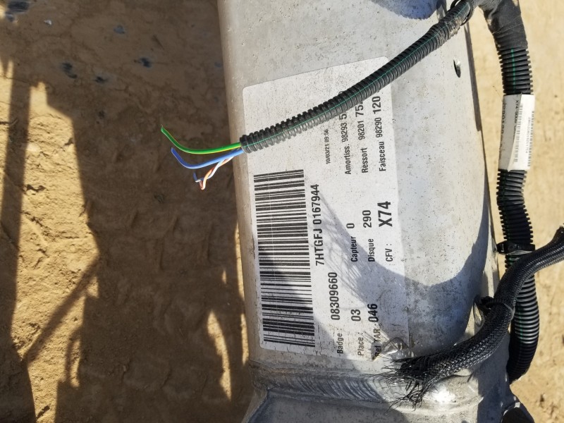 Recambio de puente trasero para citroen ds 7 crossback bluehdi referencia OEM IAM 9817524080  