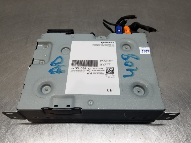 Recambio de sistema audio / radio cd para citroen ds 7 crossback bluehdi referencia OEM IAM 9835408980  