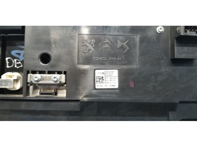 Recambio de pantalla multifuncion para citroen ds 7 crossback bluehdi referencia OEM IAM 9818615980  