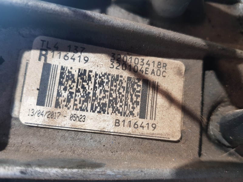 Recambio de caja cambios para nissan qashqai (j11) vision referencia OEM IAM 320104EA0C TL4137 