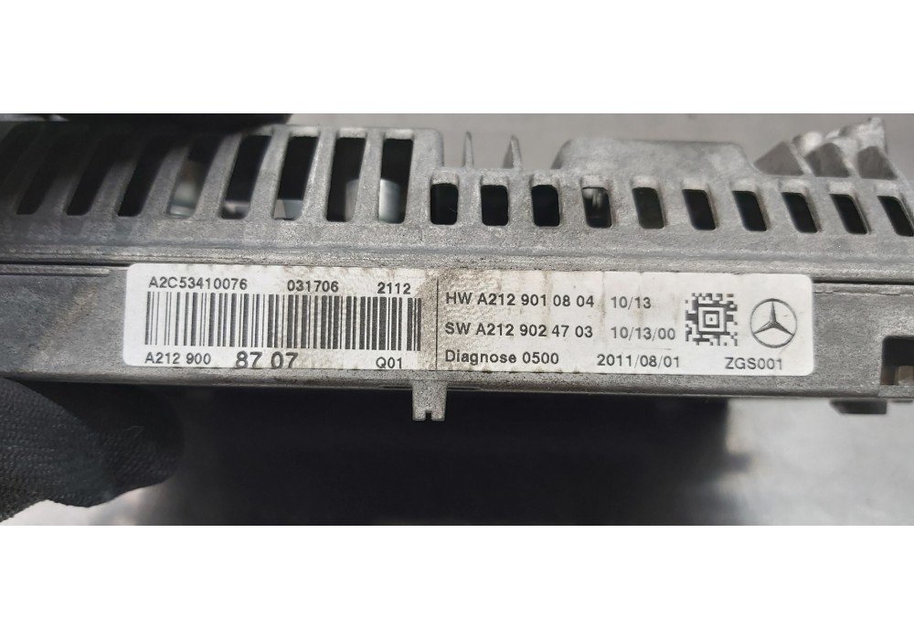 Recambio de pantalla multifuncion para mercedes clase cls (w218) cls 350 cdi be (218.323) referencia OEM IAM A2129008707  