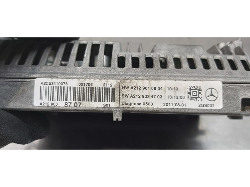 Recambio de pantalla multifuncion para mercedes clase cls (w218) cls 350 cdi be (218.323) referencia OEM IAM A2129008707  