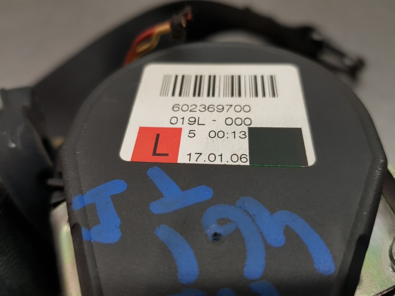 Recambio de cinturon seguridad trasero izquierdo para mercedes clase a (w169) elegance referencia OEM IAM A1698606185 602369700 