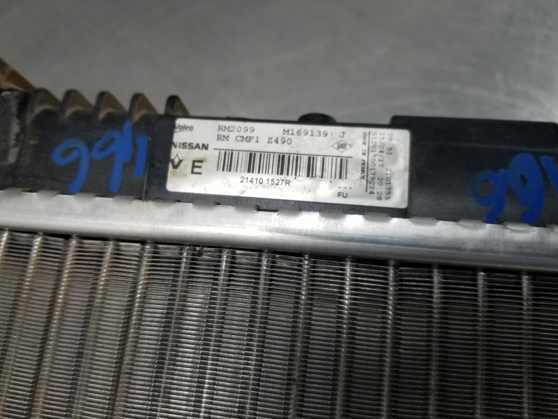 Recambio de radiador agua para nissan qashqai (j11) vision referencia OEM IAM 214101527R  