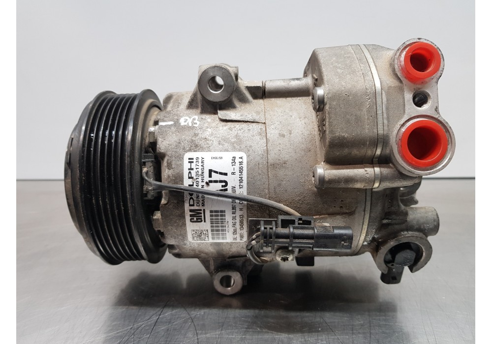 Recambio de compresor aire acondicionado para opel astra j sports tourer selective referencia OEM IAM 13450513 95518882 