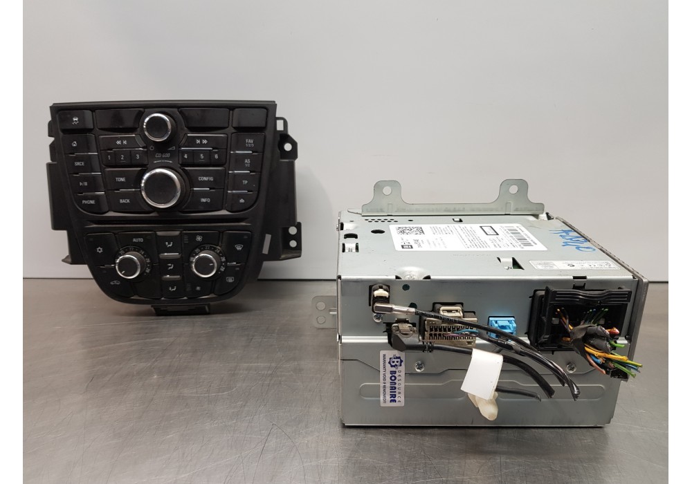 Recambio de sistema audio / radio cd para opel astra j sports tourer selective referencia OEM IAM 23495140 13397126 13435148
