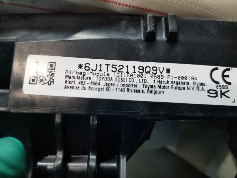 Recambio de airbag cortina delantero derecho para toyota corolla touring sports (e21) hybrid referencia OEM IAM 6217002440 TG11E