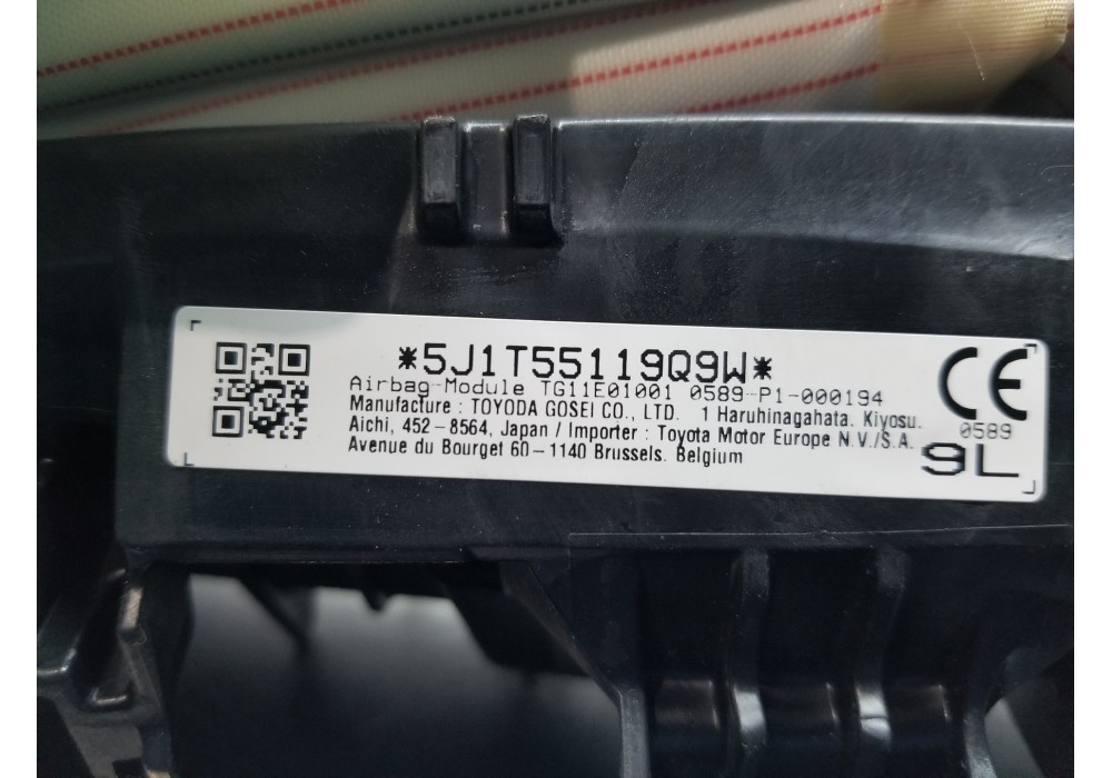 Recambio de airbag cortina delantero izquierdo para toyota corolla touring sports (e21) hybrid referencia OEM IAM 6218002440  