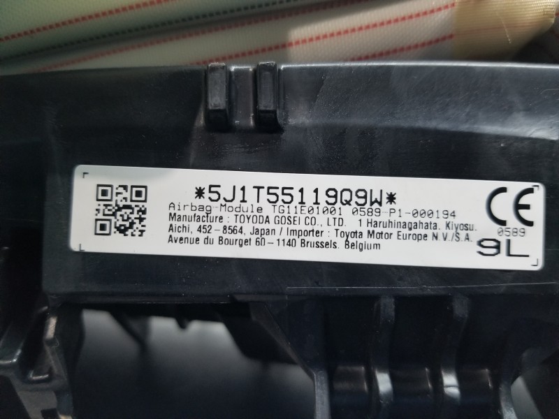 Recambio de airbag cortina delantero izquierdo para toyota corolla touring sports (e21) hybrid referencia OEM IAM 6218002440  