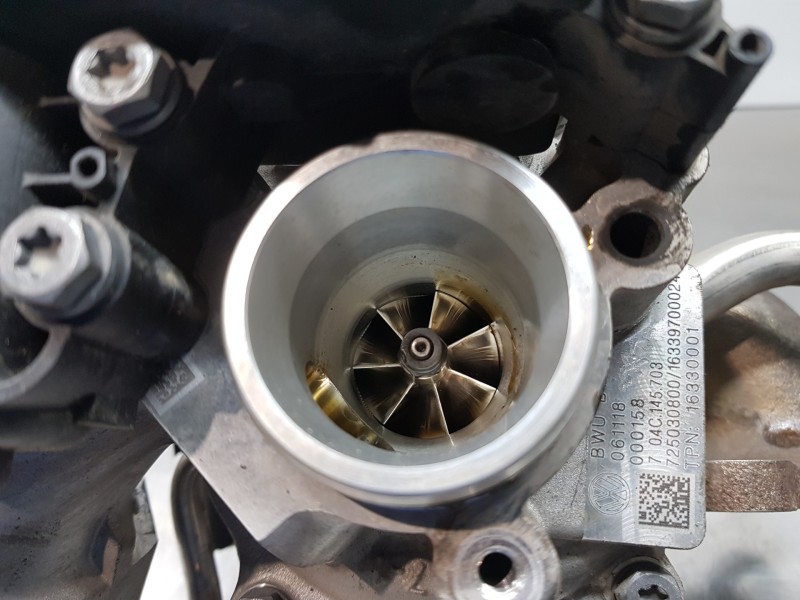 Recambio de turbocompresor para volkswagen polo beats referencia OEM IAM 04C145703 16339700024 