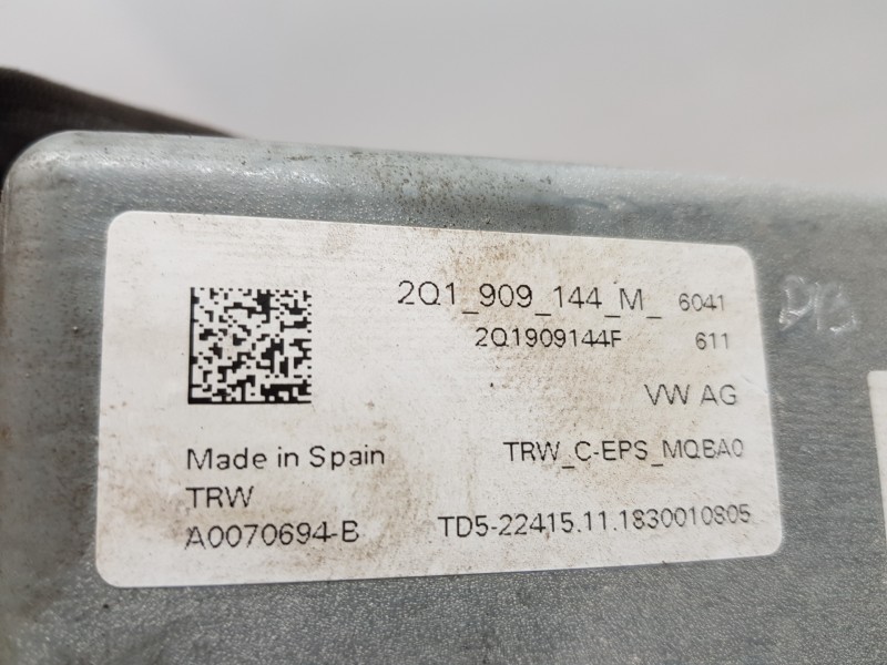 Recambio de columna direccion para volkswagen polo beats referencia OEM IAM 2Q1423510BE 2Q1423510AH 2Q1909144F