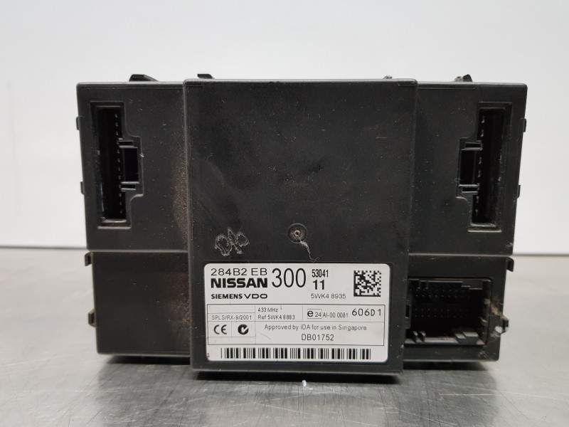 Recambio de modulo confort para nissan pathfinder (r51) iii referencia OEM IAM 284B2EB300 5WK48935 