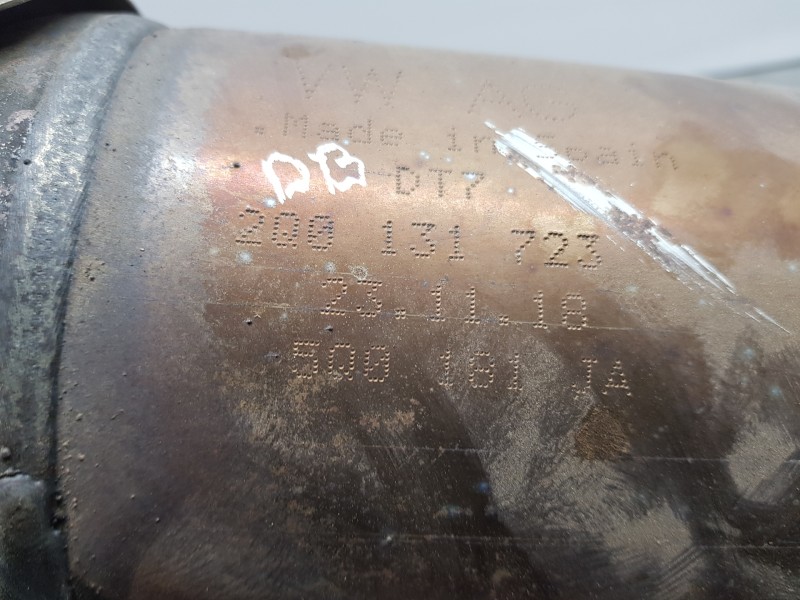 Recambio de catalizador para volkswagen polo beats referencia OEM IAM 2Q0254502GX 2Q0131723 2Q0131701S