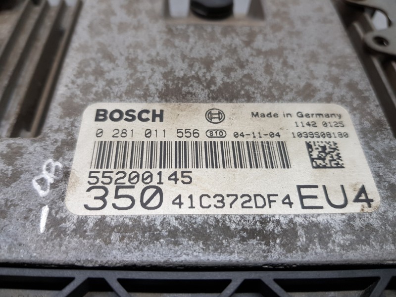 Recambio de centralita motor uce para lancia musa (184) 1.9 jtd platino referencia OEM IAM 55200145 0281011556 