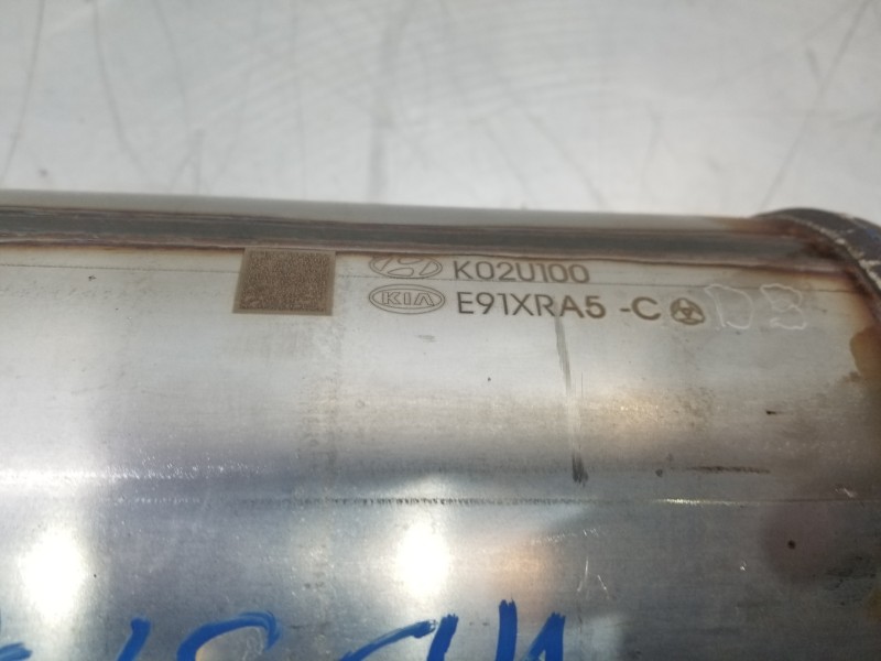 Recambio de catalizador para hyundai tucson klass referencia OEM IAM 28607N7710 K02U100  Recambio de catalizador para hyundai tucson klass referencia OEM IAM 28607N7710 K02U100