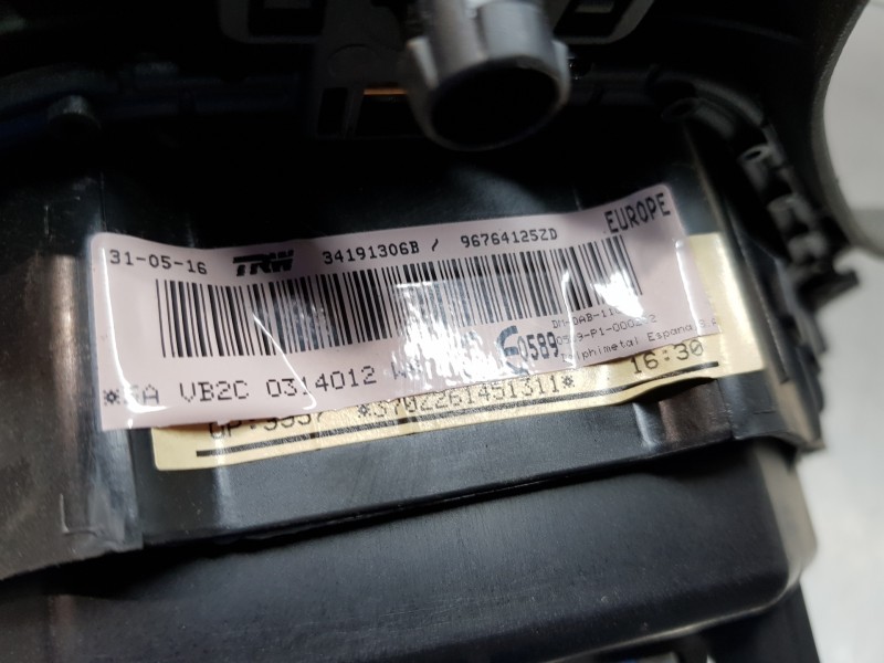 Recambio de airbag delantero izquierdo para peugeot 5008 active referencia OEM IAM 96764125ZD   Recambio de airbag delantero izquierdo para peugeot 5008 active referencia OEM IAM 96764125ZD