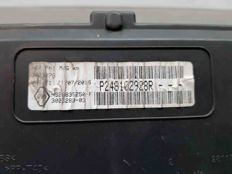 Recambio de cuadro instrumentos para opel movano b pritsche/kipper/koffer pritsche referencia OEM IAM 248102928R P248102928R 