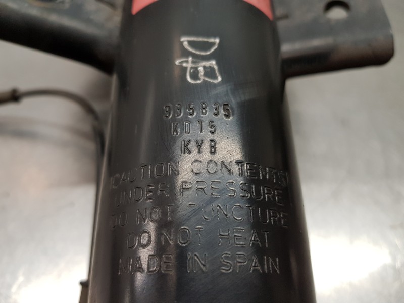 Recambio de amortiguador delantero derecho para opel movano b pritsche/kipper/koffer pritsche referencia OEM IAM 95522575  